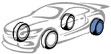 car rear left